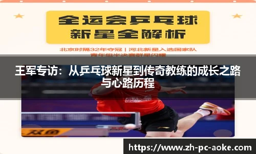 王军专访：从乒乓球新星到传奇教练的成长之路与心路历程